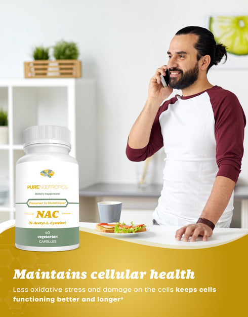 N-Acetyl L-Cysteine (NAC) Capsules or Powder